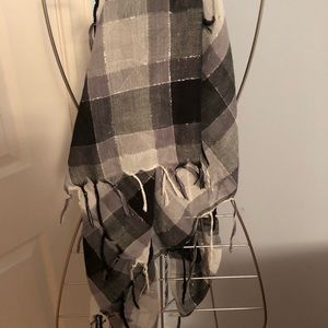 Plaid Scarf with Sparkle